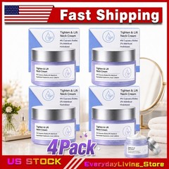 4Pack Tighten and Lift Neck Cream Firming Anti-Aging 1.7oz- Clinically Tested