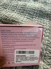 Natural Facial Patches for Wrinkles – Smooth Skin with 144 Overnight Treatments