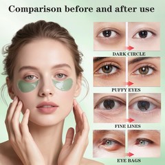 Seaweed Brightening Under Eye Patches (80 Pieces) with 80 Count (Pack of 1)