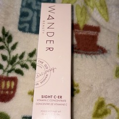 Wander Beauty Sight C-ER Vitamin C Concentrate For Face & Neck Reduce Spots 1oz
