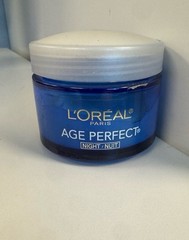 Loreal Age For Mature Skin Anti-Sagging/Age Spot Night Cream 2.5 oz OLD STOCK