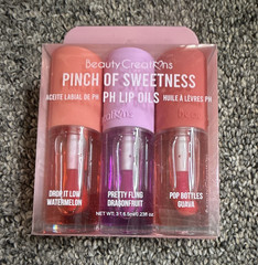 Beauty Creations Pinch of Sweetness pH Tinted Lip Oils 3pc Mini 0.23oz