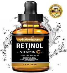 Advanced Vitamin C Anti-Wrinkle Retinol Serum 30% Organic Vitamins