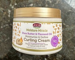 African Pride Moisture Miracle Shea Butter & Flaxseed Oil Curling Cream –