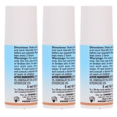 3 X PETER THOMAS ROTH SPF 45 SHEER TINT MOISTURIZER 0.17 OZ ~ New SAMPLE SIZE
