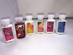 Bath & Body Works Mixed Lot of 6 Body Lotions 3 Ounce Each