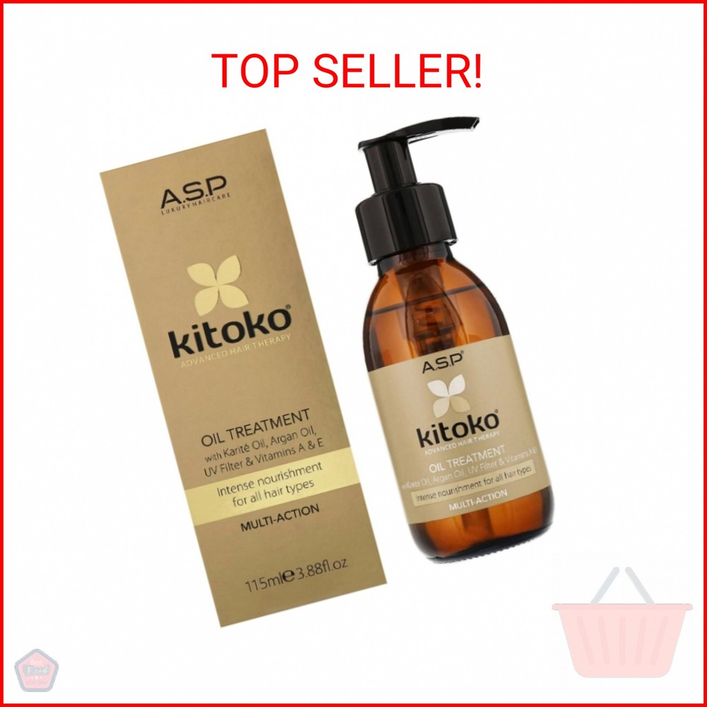 Affinage Kitoko Oil Treatment 3.88 Ounce with Easy Dispensing Pump