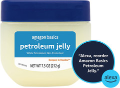 Petroleum Jelly White Petrolatum Skin Protectant, Unscented, 7.5 oz, 1-Pack, (Pr
