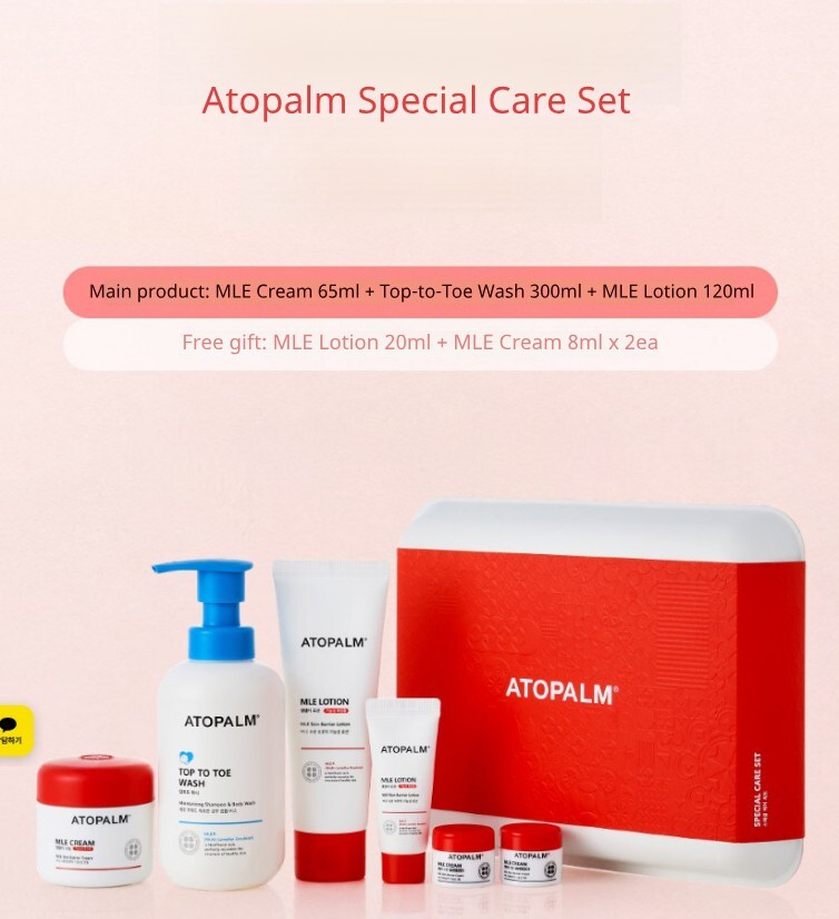 Atopalm Special Skin Care Set Wash+Lotion+Cream K-Beauty No. 1 Product in Sales