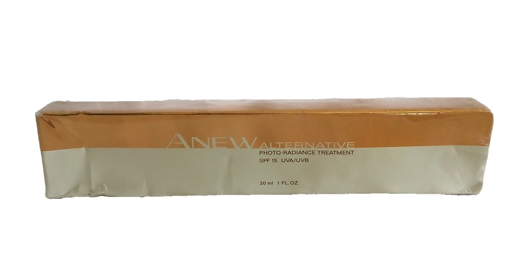 Avon Anew Alternative Photo Radiance Treatment SPF 15 UVA/UVB 1.0 oz~New Sealed