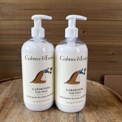 (2) Crabtree & Evelyn Gardeners Body Lotion – 16.9 fl oz/500ml Each