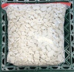 7 Pounds Georgia White Dirt Kaolin Clay Chips Small Pieces
