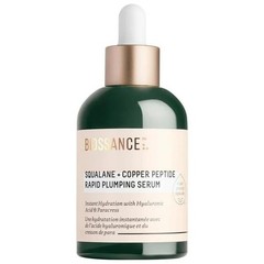 Biossance Squalane + Copper Peptide Rapid Plumping Serum. 1.69 oz-New And Sealed