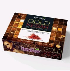 NutriGlow Gold Kesar Facial Kit Skin Care For Instant Shine & Glow 250 gm