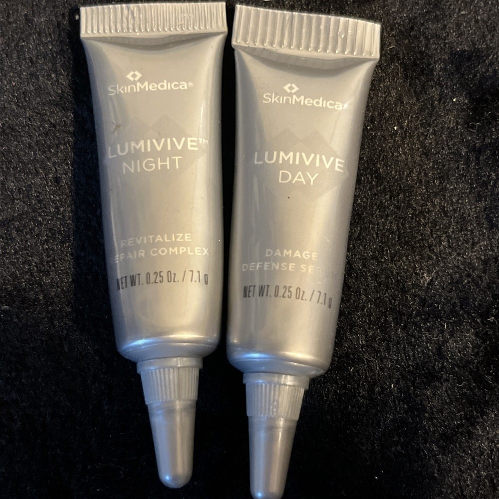 Skinmedica Lumivive System Day & Night .25 oz 7.1 g each Travel Size NEW