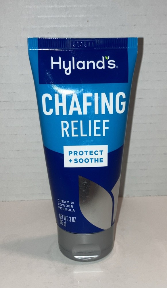 Hyland’s Chafing Relief, Cream to Powder Formula, anti Chafing Cream, 3 Ounce