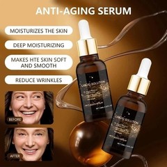 2 PCS Liquid Solution Anti Aging Serum, Intensely Firms Skin Antiaging.