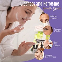 Dermaxgen Firming Peptide Cleanser Vitamin C & Hyaluronic Acid Anti-Aging Gentle