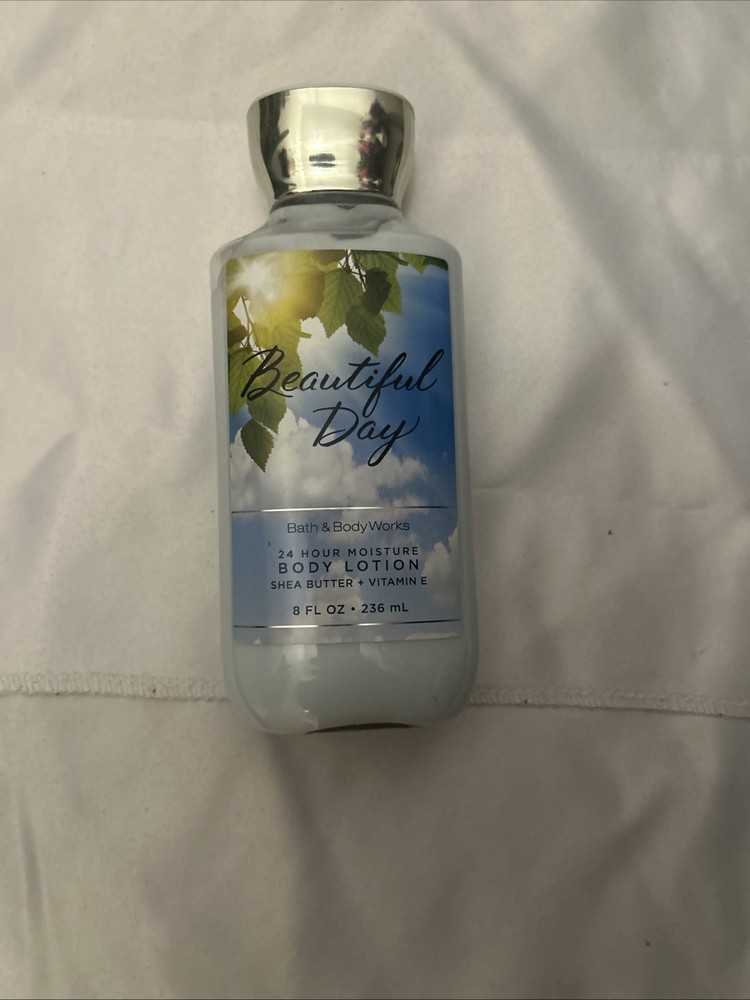 BATH & BODY WORKS BODY LOTION SHEA BUTTER VITAMIN E BEAUTIFUL DAY 8 OZ NEW