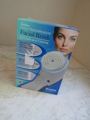 NIB Pretika Sonic Dermabrasion Facial Brush -Exfoliate & Cleanse Daily Treatment