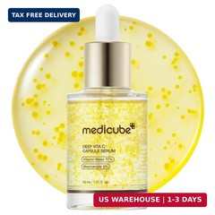 medicube Deep Vitamin C Capsule Serum, 1.01 fl.oz | Vitamin C Serum for Dull & U