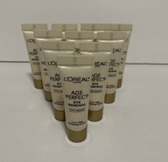 L&rsquo;Oreal Paris Age Perfect Eye Renewal Eye Cream Travel Size 0.10 Oz 10 Pack