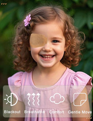 20 Pcs Adhesive Eye Patches for Kids, Medical Eye Patch Disposable Breathable