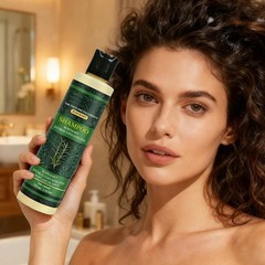 100ml Organic Rosemary Hair Growth Shampoo For Thinning Hair & Hair Loss,NEW