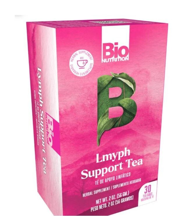Bio Nutrition Lymph Support Tea Cleanse and Detox 30 Bag(S) EXP. 5/2027