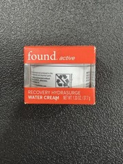 Found Active Recovery Hydrasurge Water Cream 1.33 oz NEW Sealed