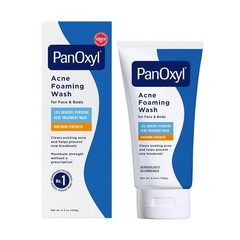 « PanOxyl Acne Foaming Wash – 10% Benzoyl Peroxide, Maximum Strength Antimicrobia