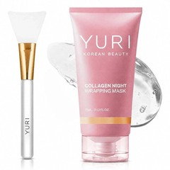Yuri Korean Collagen Night Wrapping Mask 75ml Hydrating Sleeping Mask New In Box