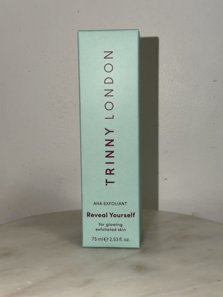 Trinny London AHA EXFOLIANT Reveal Yourself ~ 75mL / 2.53 Fl Oz SEALED