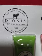 Dionis Goat Milk Hand Cream Set Verbena&cream Rosemary Sea Treasures Toasted Van