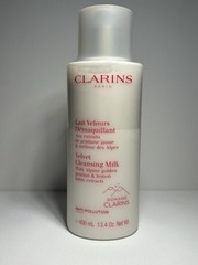 Clarins Anti-Pollution Velvet Cleansing Milk 400ml/13.4 oz NEW+SEALED