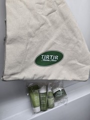 TirTir Korean Skincare & Tote, Matcha Cleanser Toner Serum Calming Cream Travel