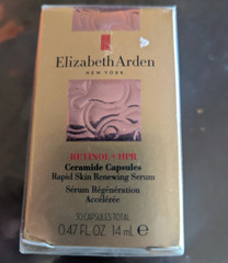 Elizabeth Arden Retinol + HPR Ceramide Skin Renewing 30 Capsules *NEW SEALED*