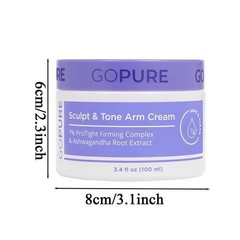 GoPure Sculpt Tone Arm 100ml Arm Skin Tightening Cream Lotion Lifting Lotion &