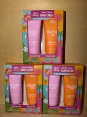 3-spa Luxury Limited Edition Hand Cream Set Brazilian Flora Brazilian Sol 1.4 fl
