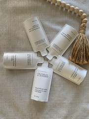 Gilchrist & Soames Lot White Label Hand & Body Lotion 1oz/30ml Paper Bottle
