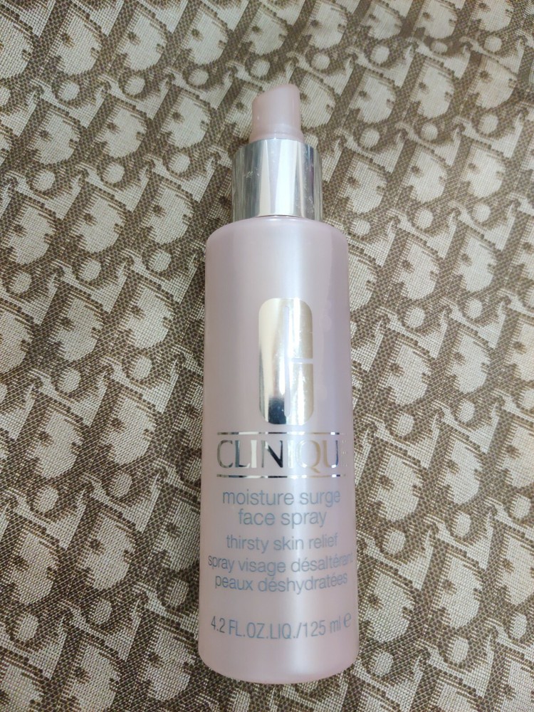 Clinique Moisture Surge Face Spray Thirsty Skin Relief – Full Size – u/b