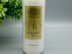 Nakery Beauty Power Boost+ Peptide+Collagen Wrinkle Plumping Serum in Cream 5.07