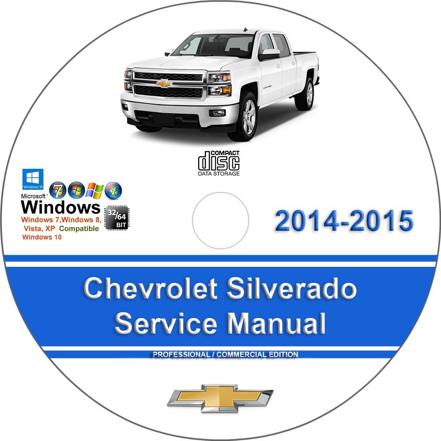 Chevrolet Silverado 1500 2014 2015 Factory Workshop Service Repair Manual