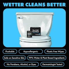 On-The-Go Unscented Travel Wipes 30 Count Individually Wrapped Extra-Large Adult