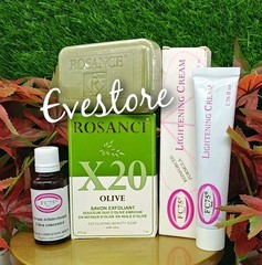 3pcs FC75 PARIS Lightening Serum, Soap & Face Cream👌👌