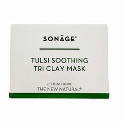 Sonage Tulsi Soothing Tri Clay Face Mask 1 oz/ 30 ml NIB