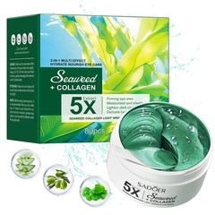 Seaweed Brightening Under Eye Patches (80 Pieces) with 80 Count (Pack of 1)