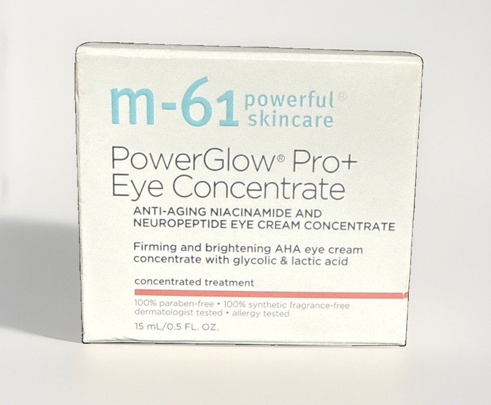 M-61 PowerGlow Pro+ Eye Concentrate 0.5 oz/15mL AUTHENTIC NEW SEALED