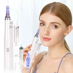 Micro Pen Skin Beauty Machine + Replacement Pins Cartridges 12/36/42/Nano Pins