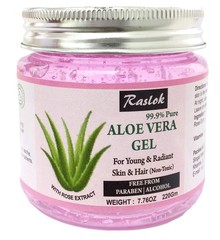Organic Aloe Vera Gel Pure Natural Moisturizing Face Skin Hair Cucumber 7.76 OZ